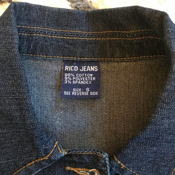 NWOT Denim vest - Picture 5 of 5